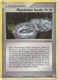 Mystérieux fossile 79/92 EX Créateurs de légendes