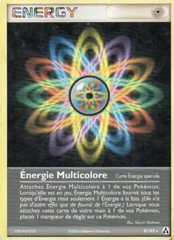 Énergie Multicolore 81/92 EX Créateurs de légendes