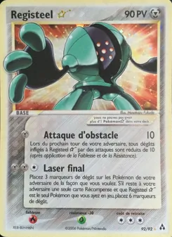Registeel ☆ 92/92 EX Créateurs de légendes