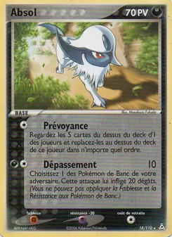 Absol 18/110 EX Fantômes Holon
