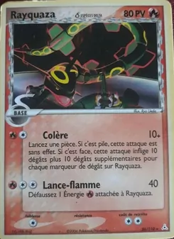 Rayquaza δ 26/110 EX Fantômes Holon