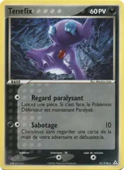Ténéfix 31/110 EX Fantômes Holon