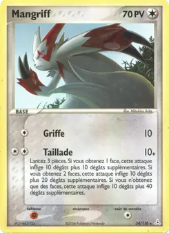 Mangriff 34/110 EX Fantômes Holon