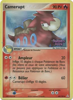 Camérupt 36/110 EX Fantômes Holon