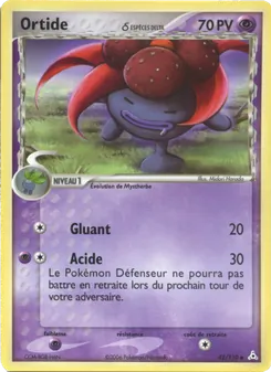 Ortide δ 42/110 EX Fantômes Holon