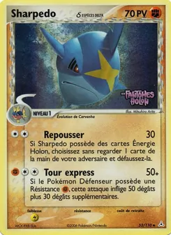 Sharpedo δ 53/110 EX Fantômes Holon