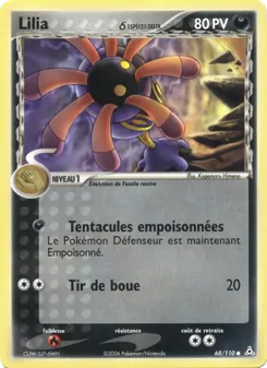 Lilia δ 68/110 EX Fantômes Holon