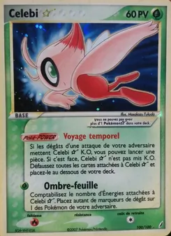 Celebi ☆ 100/100 EX Gardiens de Cristal