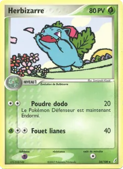 Herbizarre 34/100 EX Gardiens de Cristal