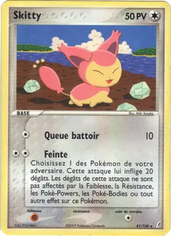 Skitty 41/100 EX Gardiens de Cristal