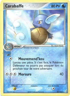 Carabaffe 43/100 EX Gardiens de Cristal