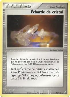 Écharde de cristal 76/100 EX Gardiens de Cristal