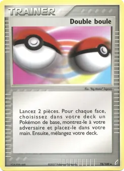 Double boule 78/100 EX Gardiens de Cristal