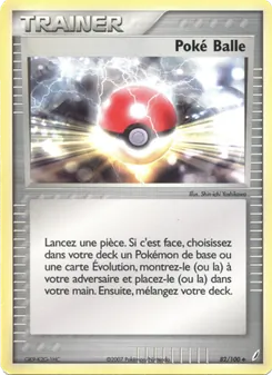Poké Balle 82/100 EX Gardiens de Cristal