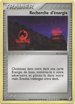 Recherche d'énergie 86/100 EX Gardiens de Cristal