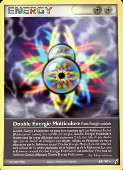 Double Énergie Multicolore 88/100 EX Gardiens de Cristal