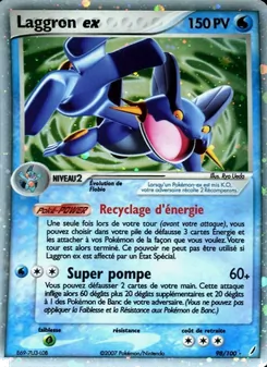 Laggron ex 98/100 EX Gardiens de Cristal