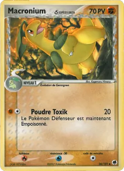 Macronium δ 26/101 EX Île des Dragons