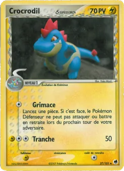 Crocrodil δ 27/101 EX Île des Dragons