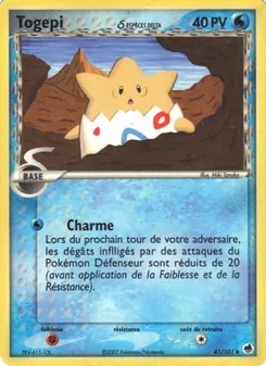 Togepi δ 41/101 EX Île des Dragons