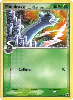 Minidraco δ 46/101 EX Île des Dragons