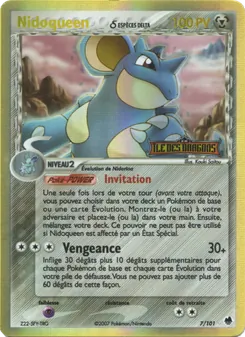 Nidoqueen δ 7/101 EX Île des Dragons