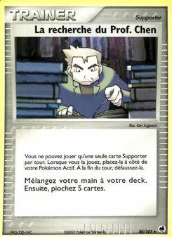 La recherche du Prof. Chen 80/101 EX Île des Dragons