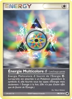 Énergie Multicolore δ 88/101 EX Île des Dragons