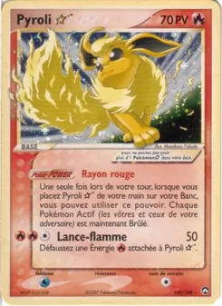 Pyroli ☆ 100/108 EX Gardiens du Pouvoir