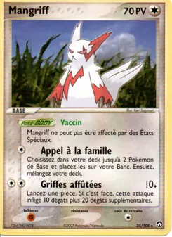 Mangriff 25/108 EX Gardiens du Pouvoir