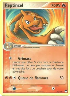 Reptincel 28/108 EX Gardiens du Pouvoir