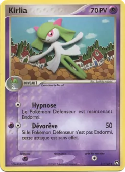 Kirlia 31/108 EX Gardiens du Pouvoir