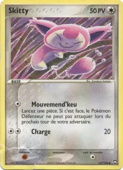 Skitty 62/108 EX Gardiens du Pouvoir