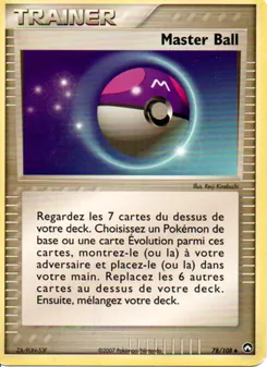 Master Ball 78/108 EX Gardiens du Pouvoir
