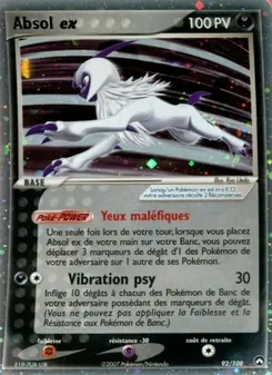 Absol ex 92/108 EX Gardiens du Pouvoir