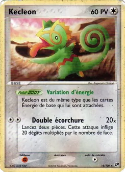 Kecleon 18/100 EX Tempête de sable