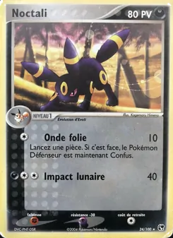 Noctali 24/100 EX Tempête de sable