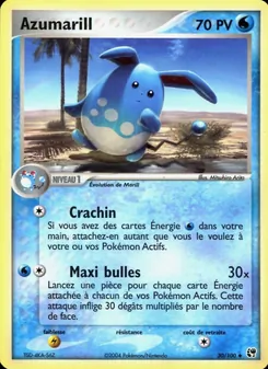 Azumarill 30/100 EX Tempête de sable