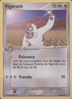 Vigoroth 52/100 EX Tempête de sable