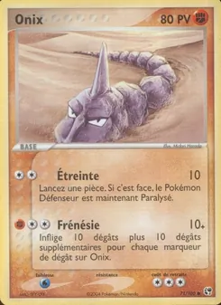 Onix 71/100 EX Tempête de sable