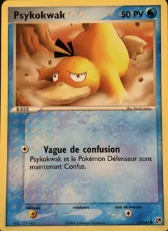 Psykokwak 73/100 EX Tempête de sable