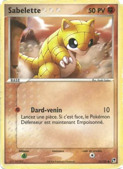 Sabelette 75/100 EX Tempête de sable