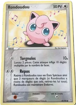 Rondoudou 41/95 EX Team Magma vs Team Aqua