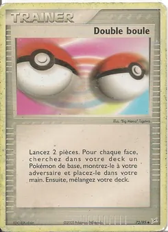 Double boule 72/95 EX Team Magma vs Team Aqua