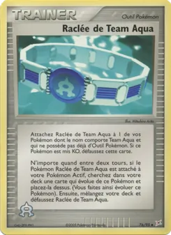 Raclée de Team Aqua 76/95 EX Team Magma vs Team Aqua