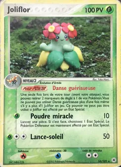 Joliflor 16/101 EX Légendes Oubliées