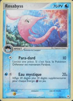 Rosabyss 18/101 EX Légendes Oubliées