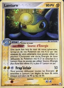 Lanturn 38/101 EX Légendes Oubliées
