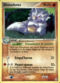 Rhinoféros 46/101 EX Légendes Oubliées