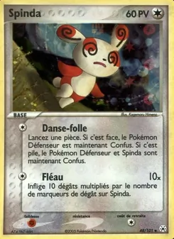 Spinda 48/101 EX Légendes Oubliées